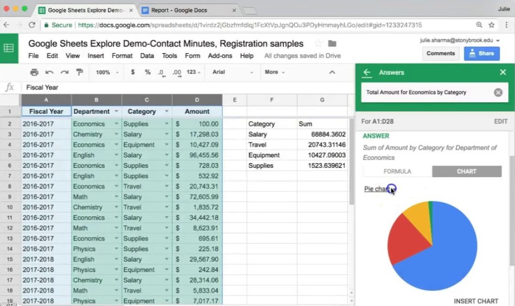 Google Sheets